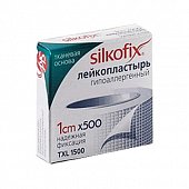 Купить silkofix (силкофикс) пластырь на тканной основе 1смх500см белый в Балахне
