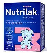 Купить нутрилак (nutrilak) премиум 3 напиток молочный сухой с 12 месяцев 300г в Балахне