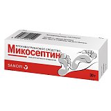 Микосептин, мазь для наружного применения, 30г