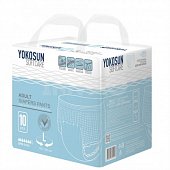 Купить yokosun (йокосан) подгузники-трусики для взрослых размер l (объем 100-140см) 10 шт в Балахне