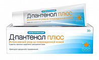 Купить д-пантенол плюс крем для наружного применения антисептический, туба 30г в Балахне