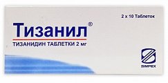 Купить тизанил, таблетки 2мг, 30шт в Балахне