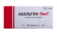 Купить анальгин-лект, таблетки 500мг, 20шт в Балахне