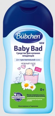 Купить bubchen (бюбхен) средство для купания младенцев new 400 мл в Балахне