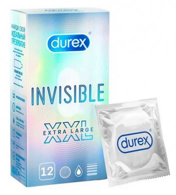 Купить durex (дюрекс) презервативы invisible xxl, 12 шт в Балахне