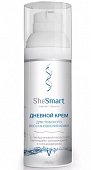 Купить shesmart (шисмарт) крем дневной для глубокого восстановления кожи с гиалуроновой кислотой, пептидами, ниацинамидом и витамином е, 50мл в Балахне