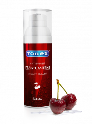 Купить torex (торекс) гель-смазка интимный спелая вишня, флакон-дозатор 50мл в Балахне