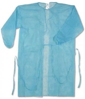 Купить халат медицинский одноразовый нестерильный комфэкс универсальный на резинках меди-п, размер xxl в Балахне