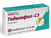 Купить тадалафил-сз, таблетки покрытые пленочной оболочкой 5 мг, 14 шт в Балахне