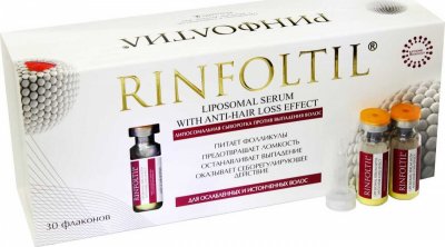 Купить rinfoltil (ринфолтил) липосомальная сыворотка против выпадения для ослабленных и истонченных волос, 30 шт в Балахне