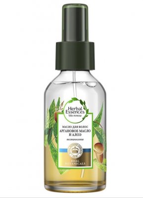 Купить herbal essences (хэрбл эссенсес) масло для волос аргановое масло и алоэ 100мл в Балахне
