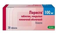 Купить лориста, таблетки, покрытые пленочной оболочкой 100мг, 30 шт в Балахне