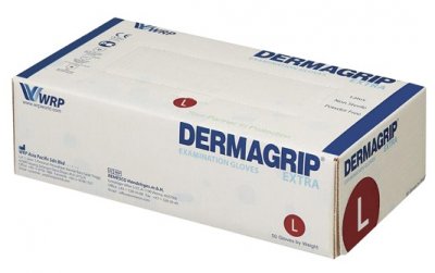 Купить перчатки dermagrip extra смотровые неопудрен размер l 25 пар в Балахне