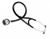 Купить стетоскоп amrus (амрус) 04-ам420 delux master медицинский двухсторонний терапевтический, чёрный в Балахне