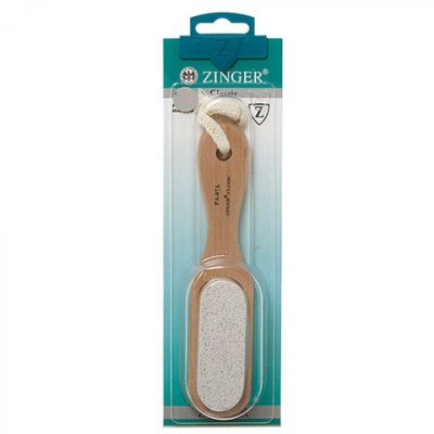 Купить zinger (зингер) пемза pa-07-а мелкая с деревянной ручкой в Балахне