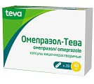 Купить омепразол-тева, капсулы кишечнорастворимые 40мг, 28 шт в Балахне