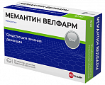 Купить мемантин велфарм, таблетки, покрытые пленочной оболочкой 10мг, 30 шт в Балахне