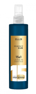 Купить ollin prof perfect hair (оллин) крем-флюид для волос несмываемый 15в1, 250мл в Балахне