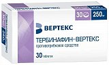 Тербинафин-Вертекс, таблетки 250мг, 30 шт