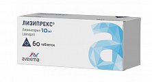 Купить лизипрекс, таблетки 10 мг, 60 шт в Балахне