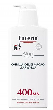 Eucerin AtopiControl (Эуцерин) АтопиКонтрол Масло для душа очищающее, 400мл