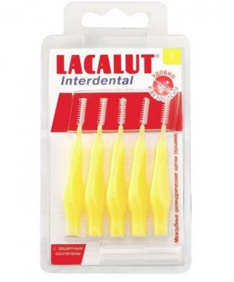 Купить lacalut (лакалют) ершик для зубные, интердентал размер l d 4мм, 5 шт в Балахне