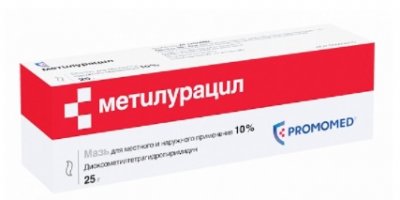 Купить метилурацил, мазь 10% 25г (биохимик оао, россия) в Балахне