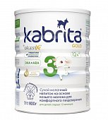 Купить kabrita gold 3 (кабрита) смесь на козьем молоке для детей старше 12 месяцев, 800г в Балахне