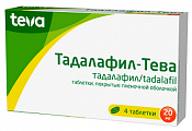 Купить тадалафил-тева, таблетки, покрытые пленочной оболочкой 20мг 4шт в Балахне