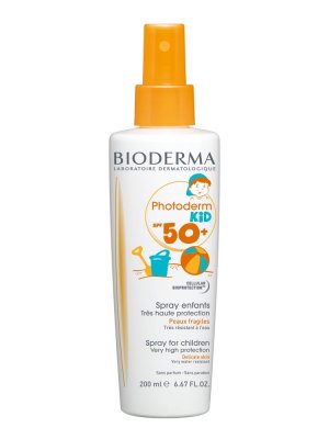 Купить bioderma photoderm kids (биодерма фотодерм) спрей для лица и тела солнцезащитный 200мл spf50+ в Балахне