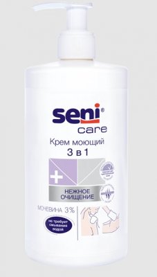 Купить seni care (сени кеа) крем для тела моющий 3в1 1000 мл в Балахне