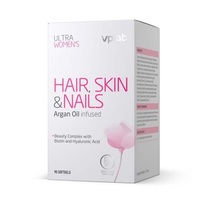 Купить vplab ultra women's витаминно-минеральный комплекс для улучшения состояния волос, ногтей и кожи у женщин, мягкие капсулы 90 шт бад в Балахне