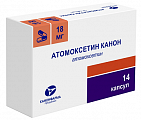 Купить атомоксетин канон, капсулы 18мг 14шт в Балахне