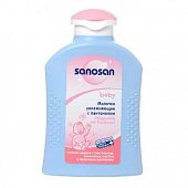 Купить sanosan baby (саносан) молочко для тела увлажняющее с пантенолом, 200мл в Балахне