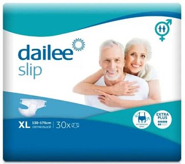 Dailee extra plus (Дэйли Экстра плюс) подгузники для взрослых для людей со средней степенью недержания x-large/сверхбольшой 30 шт