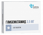 Купить глибенкламид, таблетки 3,5мг, 120 шт в Балахне