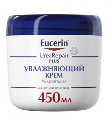 Купить eucerin urearepair (эуцерин) крем увлажняющий плюс 450 мл в Балахне