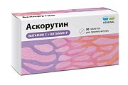 Купить аскорутин, таблетки 50мг+50мг, 50 шт в Балахне