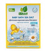 Купить dr.tuttelle (доктор туттелле) соль для ванны морская детская с экстрактом ромашки, 500г в Балахне