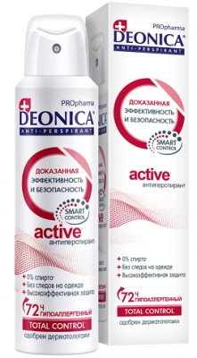 Купить deonica for women active (деоника) антиперспирант аэрозоль, 150мл в Балахне