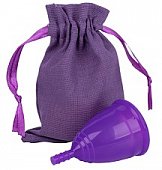 Купить онликап (onlycup) менструальная чаша серия лен размер l, фиолетовая в Балахне