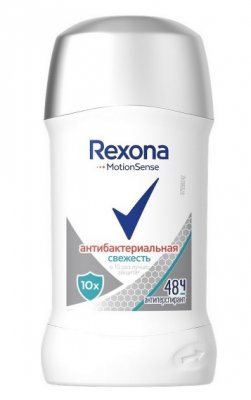 Купить rexona (рексона) антиперспирант-стик антибактериальная свежесть 40мл в Балахне