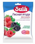 Купить зула (sula) леденцы для диабетиков лесная ягода, 60г в Балахне