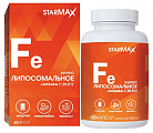 Купить starmax (стармакс) железо липосомальное+витамин с, в9, в12, капсулы 60шт бад в Балахне