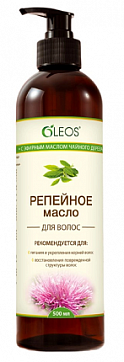 Oleos (Олеос) масло репейное с эфирным маслом чайного дерева 500мл