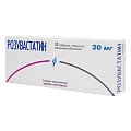 Купить розувастатин, таблетки, покрытые пленочной оболочкой 20мг, 30 шт в Балахне