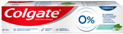 Купить колгейт (colgate) зубная паста мягкое очищение 0% 130г в Балахне