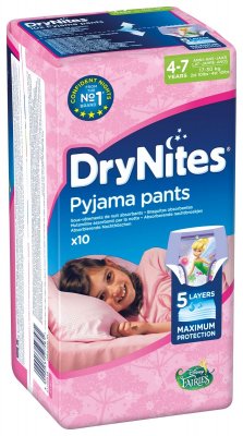 Купить huggies (хаггис) трусики drynites для девочек, 4-7 лет, 10 шт в Балахне