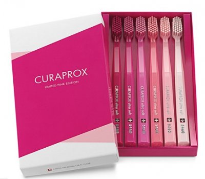Купить curaprox (курапрокс) набор зубных щеток рink cs5460b розовый, 6 шт в Балахне