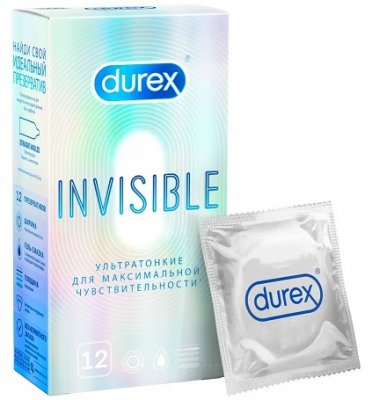 Купить durex (дюрекс) презервативы invisible 12шт в Балахне